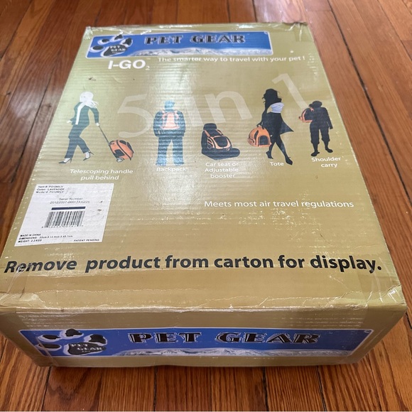 I-GO2 Traveler Backpack - Blue - Picture 5 of 13